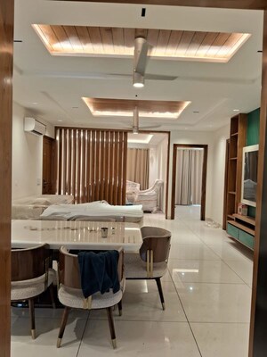 Dining area in 4 BHK Builder Floor at Sector 12 Panchkula – for Rent
