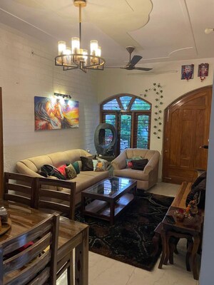 Living Room in 4 BHK Independent House at Raj Nagar Extension – for Sale