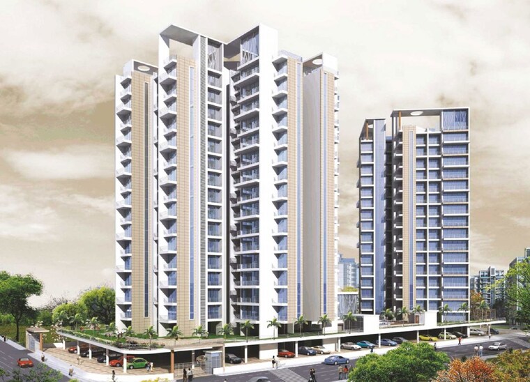 Exterior View, shree-empire-pushpak-nagar 1 Bedroom 660 Sq.Ft. Apartment In Pushpak Nagar Navi Mumbai 10383236