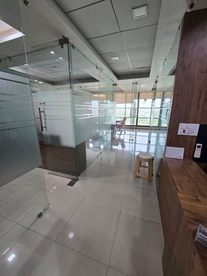 Team Area in  Office Space at Iscon Elegance, Prahlad Nagar – for Rent