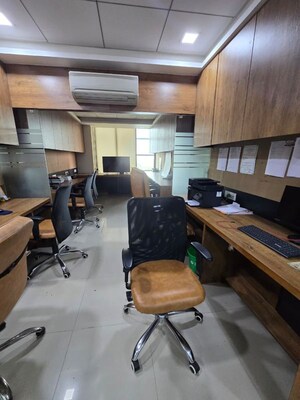 Team Area in  Office Space at Iscon Elegance, Prahlad Nagar – for Rent