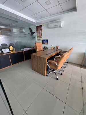 Team Area in  Office Space at Iscon Elegance, Prahlad Nagar – for Rent