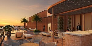 Balcony in 4 BHK Apartment at Kollur – for Sale