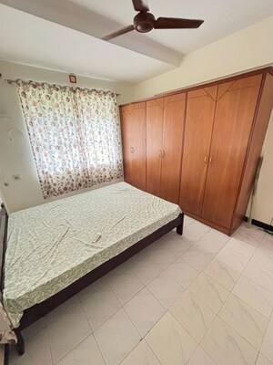 Bedroom in 3 BHK Builder Floor at Rahul Towers, Kothrud – for Rent