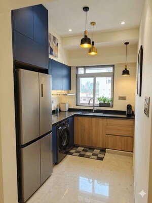 Kitchen in 1 BHK Apartment at Alliance Fortuna Blue, Lower Parel – for Sale
