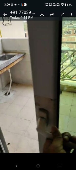 Staircase in 3 BHK Apartment at Gaur Saundaryam Phase II, Tech Zone 4 Greater Noida – for Rent