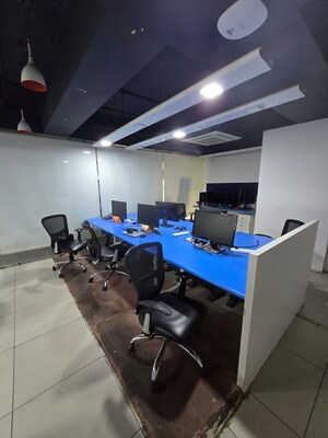 Team Area in  Office Space at HN Safal Mondeal Square, Prahlad Nagar – for Rent