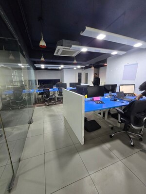 Team Area in  Office Space at HN Safal Mondeal Square, Prahlad Nagar – for Rent