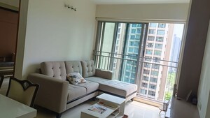 Living Room in 2 BHK Apartment at Kalpataru The Sunrise, Kolshet Road – for Rent