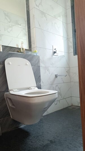 Bathroom in 2 BHK Apartment at Kalpataru The Sunrise, Kolshet Road – for Rent