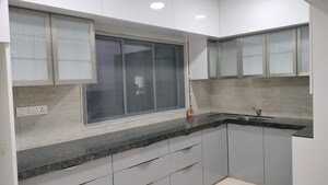 Kitchen in 3 BHK Apartment at Oberoi Realty Esquire, Goregaon East – for Rent