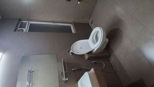 Bathroom in 2.5 BHK Apartment at Akshar Green World, Dighe – for Rent