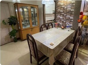Dining area in 3 BHK Apartment at Ajmera Beverly Hills and Royal Empire, Andheri West – for Sale