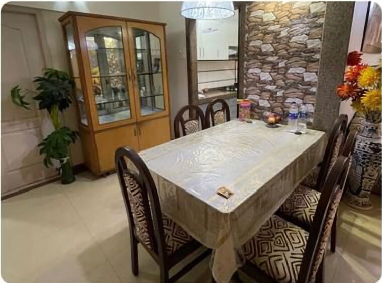 Dining area, ajmera-beverly-hills-and-royal-empire 3 Bedroom 1500 Sq.Ft. Apartment In Andheri West Mumbai 10020313