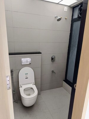 Bathroom in 2 BHK Apartment at Rama Metro Life Bizz Bay, Tathawade – for Rent