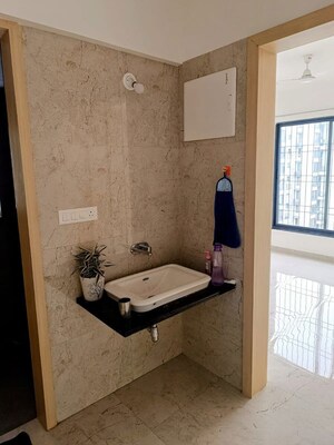 Bathroom in 2 BHK Apartment at Rama Metro Life Bizz Bay, Tathawade – for Rent