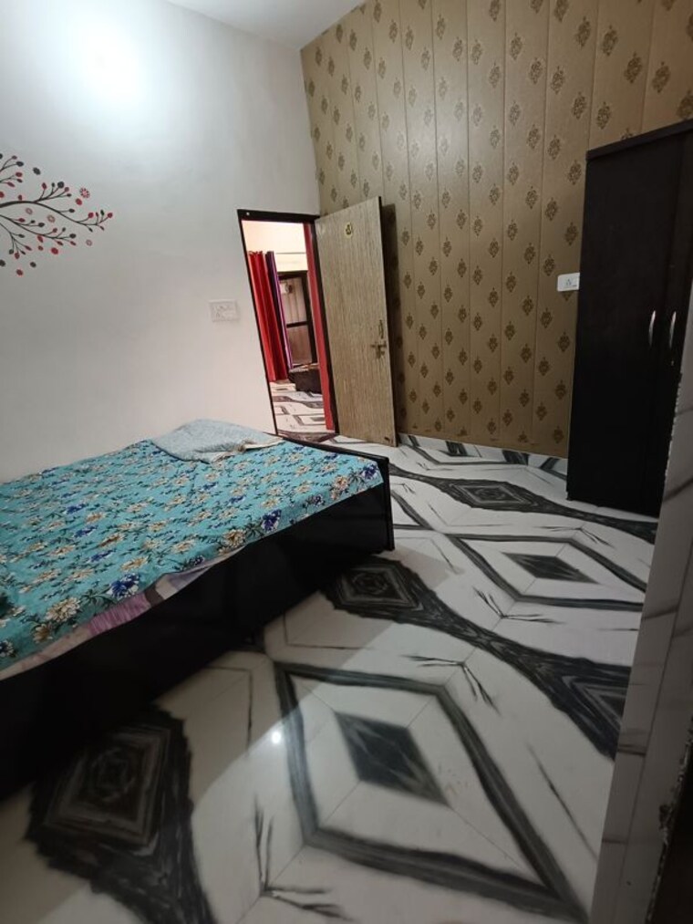 Bedroom, chaitanya vihar 2 Bedroom 950 Sq.Ft. Builder Floor In Chaitanya Vihar Vrindavan 10383498