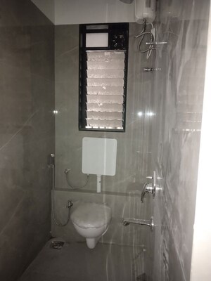Bathroom in 1 BHK Apartment at Sandesh Nagar – for Rent