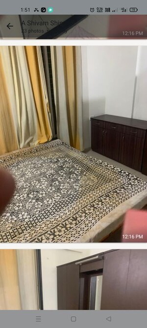 Bedroom in 2 BHK Apartment at Phadnis Sahil Serene, Baner – for Rent