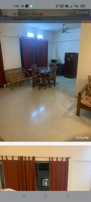 Living Room in 2 BHK Apartment at Phadnis Sahil Serene, Baner – for Rent