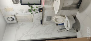 Bathroom in 3 BHK Apartment at KW Srishti Phase II, Raj Nagar Extension – for Rent