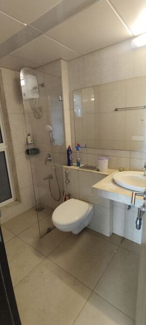 Bathroom in 2 BHK Apartment at L&T Emerald Isle, Powai – for Rent