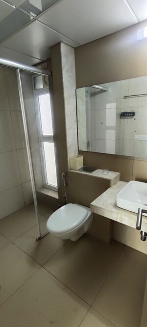 Bathroom in 2 BHK Apartment at L&T Emerald Isle, Powai – for Rent
