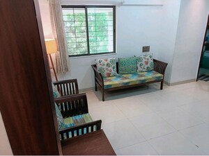 Living Room in 2 BHK Apartment at Amit Astonia, Baner – for Rent