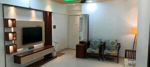 Living Room in 2 BHK Apartment at Amit Astonia, Baner – for Rent