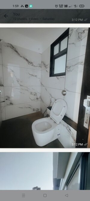 Bathroom in 2 BHK Apartment at Majestique Signature Towers, Balewadi – for Rent