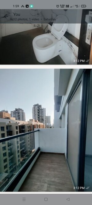 Balcony in 2 BHK Apartment at Majestique Signature Towers, Balewadi – for Rent