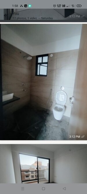 Bathroom in 2 BHK Apartment at Majestique Signature Towers, Balewadi – for Rent