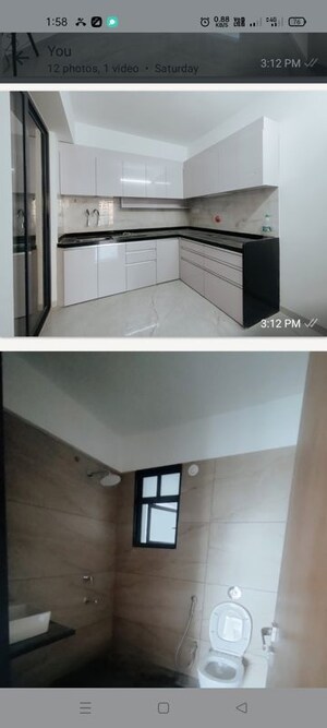 Kitchen in 2 BHK Apartment at Majestique Signature Towers, Balewadi – for Rent