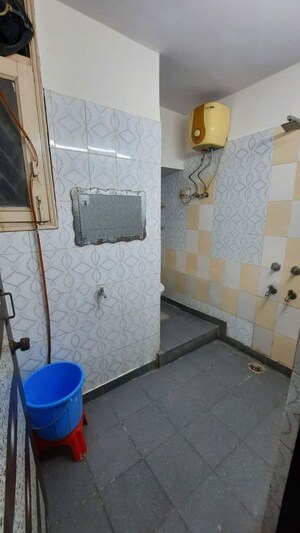 Bathroom in 2 BHK Builder Floor at Anand Niketan – for Rent