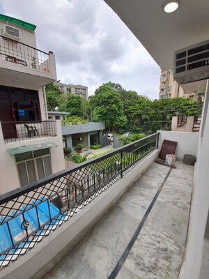 Balcony in 2 BHK Builder Floor at Sector 56 – for Rent