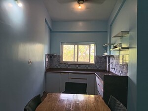 Kitchen in 1 BHK Apartment at Siolim – for Rent