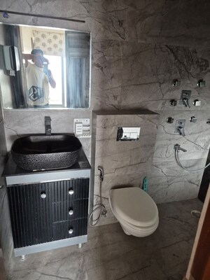 Bathroom in 3 BHK Apartment at Sector 2c Vasundhara – for Sale