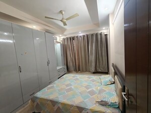 Bedroom in 3 BHK Builder Floor at Sushant Lok I – for Rent