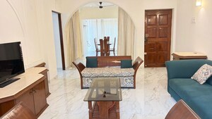 Kitchen in 3 BHK Apartment at Miramar – for Rent
