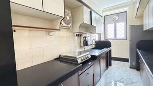 Kitchen in 3 BHK Apartment at Miramar – for Rent