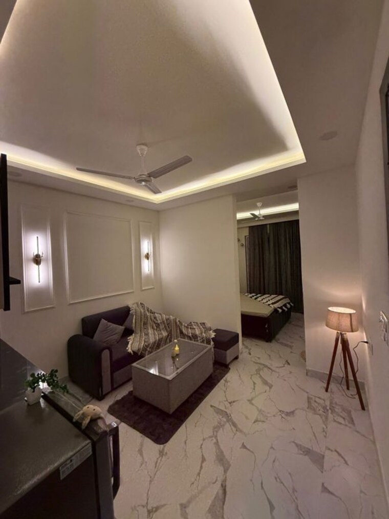 Living Room, sector 31 1 Bedroom 700 Sq.Ft. Builder Floor In Sector 31 Gurgaon 10383819