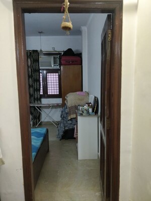 Living Room in 3 BHK Builder Floor at Anand Niketan – for Rent