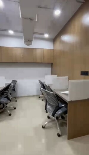 Team Area in  Office Space at Dev Atelier, Prahlad Nagar – for Rent