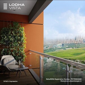2 BHK Apartment – Exterior View View at Lodha Vista, Lower Parel - for Rent