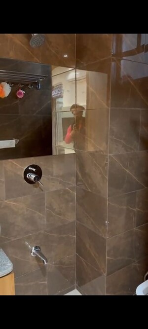 Bathroom in 3 BHK Apartment at Goyal Orchid Blues, Shela – for Rent