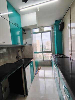 Kitchen in 1.5 BHK Apartment at Hiranandani Lavinia, Ghodbunder Road – for Sale