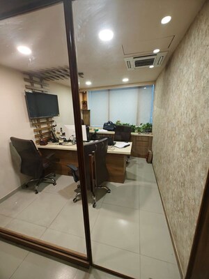 Team Area in  Office Space at Shivalik Shilp, Sanidhya – for Rent
