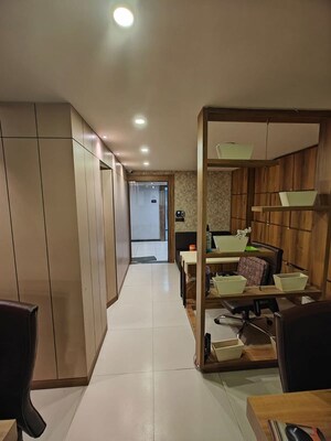 Living Room in  Office Space at Shivalik Shilp, Sanidhya – for Rent
