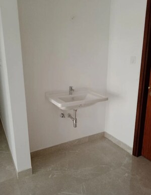Bathroom in 3 BHK Apartment at Akshaja Insignia, Narsingi – for Rent
