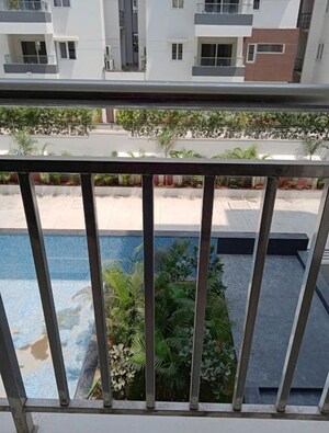Balcony in 3 BHK Apartment at Akshaja Insignia, Narsingi – for Rent